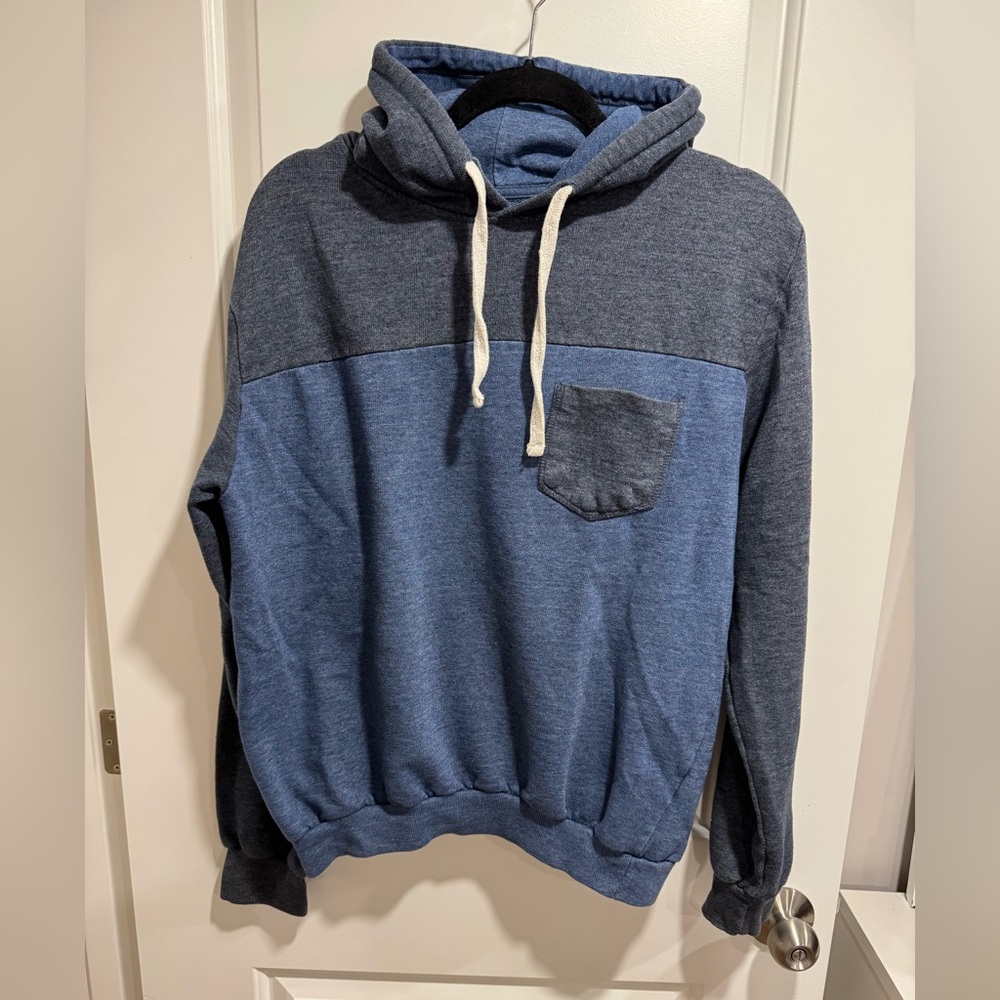 Bluenotes Two-Tone Blue Hoodie